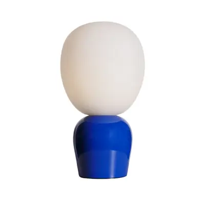 Belid - Buddy bordslampa, blå, metall/glas, höjd 33,5 cm