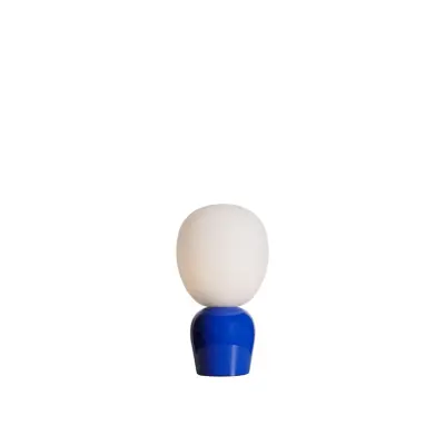 Belid Buddy bordslampa Ultramarine Blue/opal glass