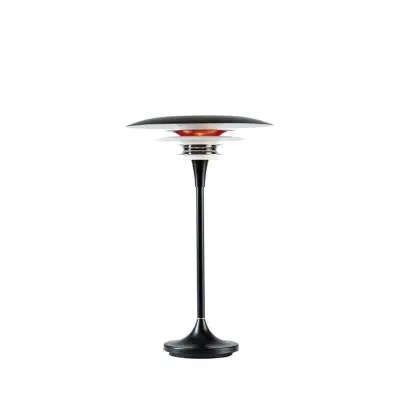 Belid - Diablo Bordslampa Ø30 Matt Matt Black/Glossy Red-