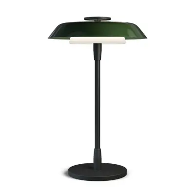 Belid - Horisont Bordslampa H47,5 Matt Black/Shiny Forest Green