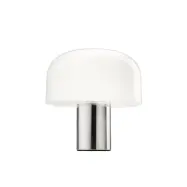 BELLHOP glass bordslampa, Bright Aluminium