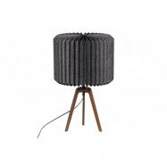 BEPUREHOME Bones bordslampa - svart papper och natur