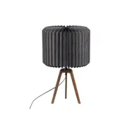 WOOOD Bones bordslampa - svart papper och natur