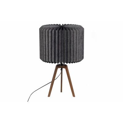 WOOOD Bones bordslampa - svart papper och natur