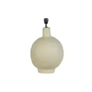 WOOOD Collection bordslampa, handformad - naturlig papier-maché (H:53)