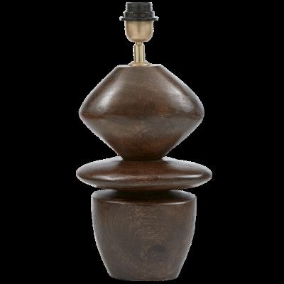 BePureHome Venue Bordslampa Fot Trä Valnöt