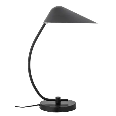 BLOOMINGVILLE Nisella bordslampa, svart, metall (L34xH50xB24 cm)