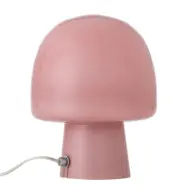 Bloomingville - Paddy bordslampa, rosa, glas, höjd 26,5 cm