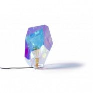BOLD MONKEY Diamond Dear bordslampa - regnbågsfärgad holografisk akryl och järn