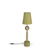 BOLD MONKEY Trophy For Your Goal bordslampa - mossgr&ouml;n polyester och guldj&auml;rn/aluminium