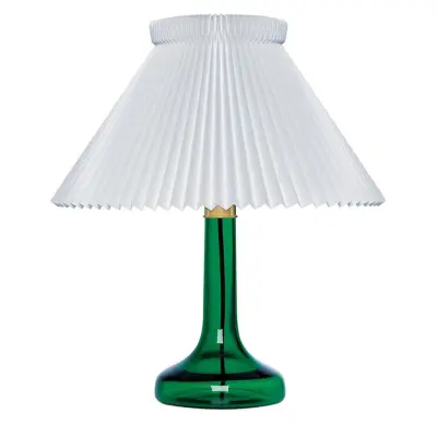 Bordslampa 343, grönt glas