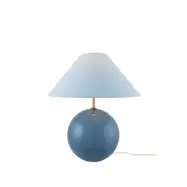 Bordslampa Iris 35 Duvblå