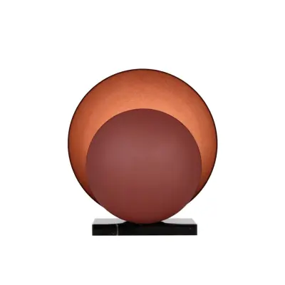 Bordslampa Orbit Maroon