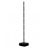 Bordslampa Pin Svart, 6 ljus