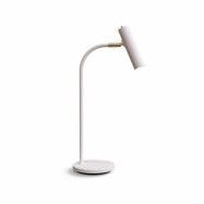 Slender Bordslampa GU10 Vit struktur/Mässing