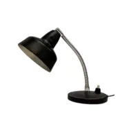 Bordslampa Svart Metall , 24 cm