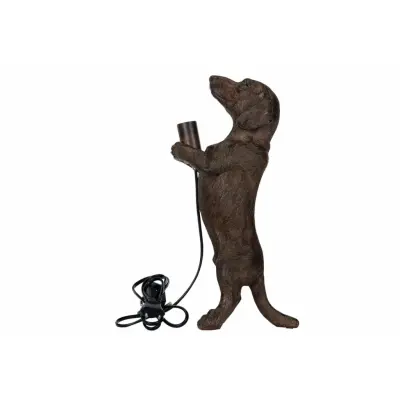 Bordslampa Tax, Brun