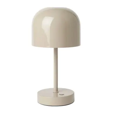 Bordslampa uppladdningsbar Ebba Varmgrå