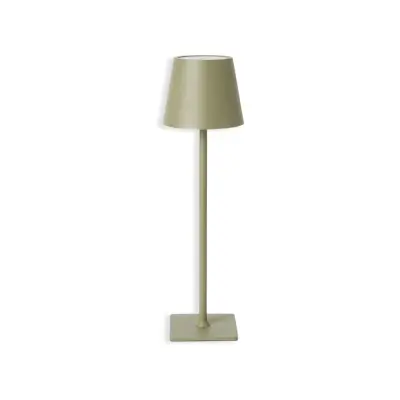 Bordslampa Uppladd ELSA 38cm Grön