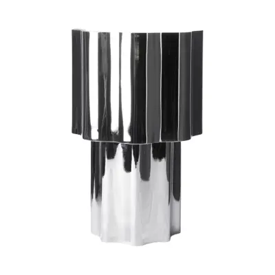 Bordslampa Wave 36cm Krom