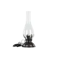 Bordslampa/Light El Antik Brun