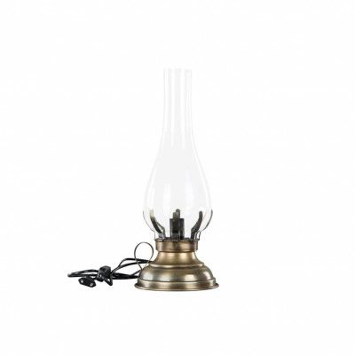 Bordslampa/Light El Antik Mässing