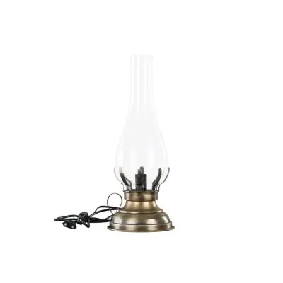 Bordslampa/Light El Antik Mässing