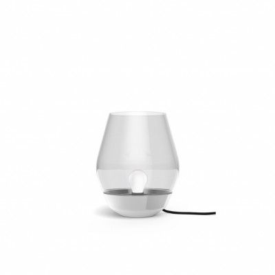 Bowl bordslampa, Steel