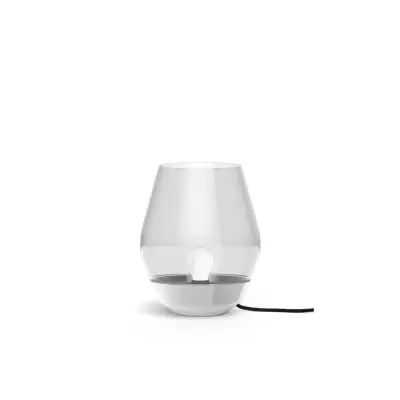Bowl bordslampa, Steel