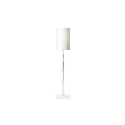Butler bordslampa, vit 74cm