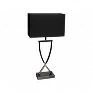 By Rydéns - Omega Bordslampa Black/Chrome
