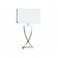 By Rydéns - Omega Bordslampa H69 Brass/White