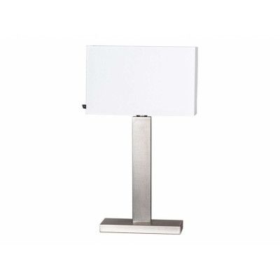 By Rydéns - Prime Bordslampa H69 Brushed Steel/White