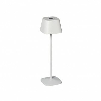 Capri bordslampa vit fyrkantig