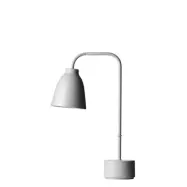 Caravaggio Read bordslampa, mattgrå 50cm