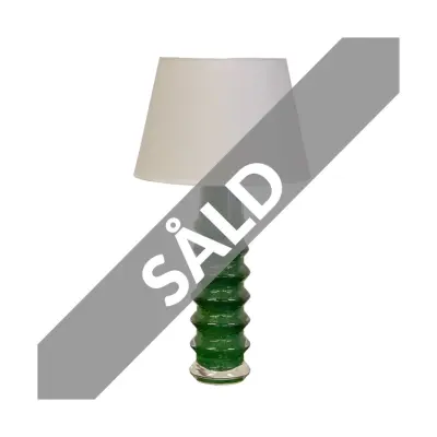 Carl Fagerlund lampfot, grön