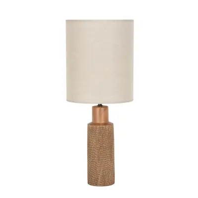 COREP - Santal bordslampa beige/brun, höjd 63 cm –  SAS
