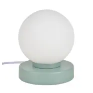 Seventy bordslampa, kaktusgrön, höjd 15 cm – COREP SAS - Vardagsrum - Metall - Med lampskärm