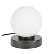 Seventy bordslampa, matt svart, höjd 15 cm – COREP SAS - Vardagsrum - Metall - Med lampskärm