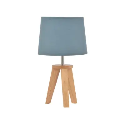 COREP - Yogabordslampa, petrol/ljus trä, höjd 34 cm –  SAS