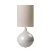 COSY LIVING Bella bordslampa - bomull och keramiksats