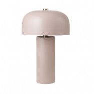 COSY LIVING Lulu bordslampa, XL - dammigt rosa järn
