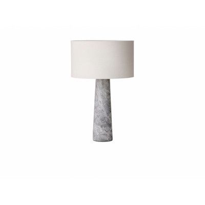 Cozy Living - Berta Marble Bordslampa L Grey/Off-White Cozy Living