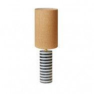 Cozy Living - Cleo Bordslampa Stribed/Caramel Cozy Living