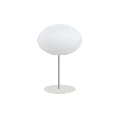 CPH Lighting - Eggy Pin bordslampa, Ø 32 cm, vit/opal