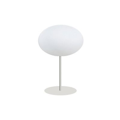 CPH Lighting - Eggy Pin Bordslampa Ø32 Opal White/White Lacquered