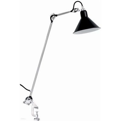 DCW - 201 Bordslampa Krom/Svart Lampe Gras