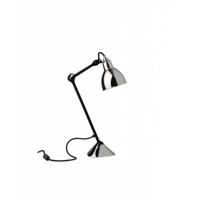 Lampe Gras - 205 Bordslampa Svart/Krom