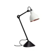 Lampe Gras - 205 Bordslampa Svart/Vit/Koppar