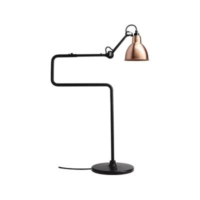 Lampe Gras - 317 Bordslampa Svart/Koppar